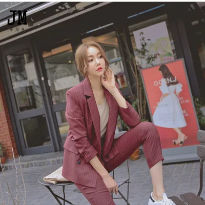 Профессиональный костюм набор женщин Новая мода высокого класса был тонкий