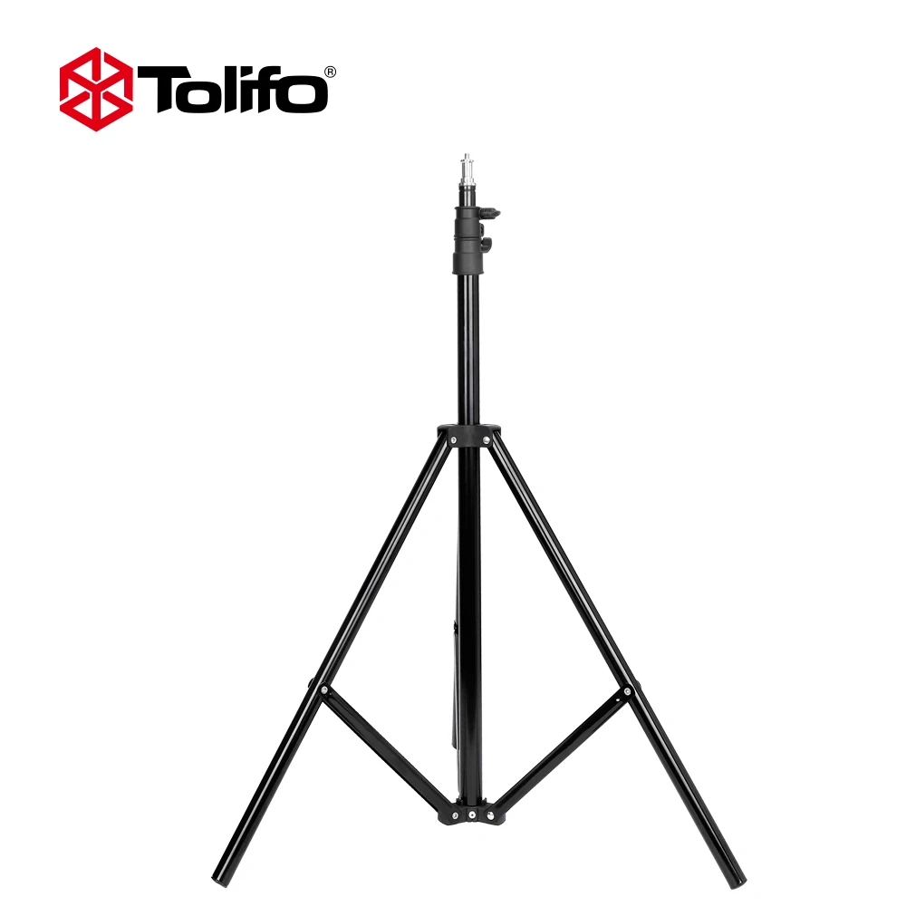 Tolifo 2 м (79in) Штатив для освещения с винтовой головкой 1/4 фото студии софтбокс видео