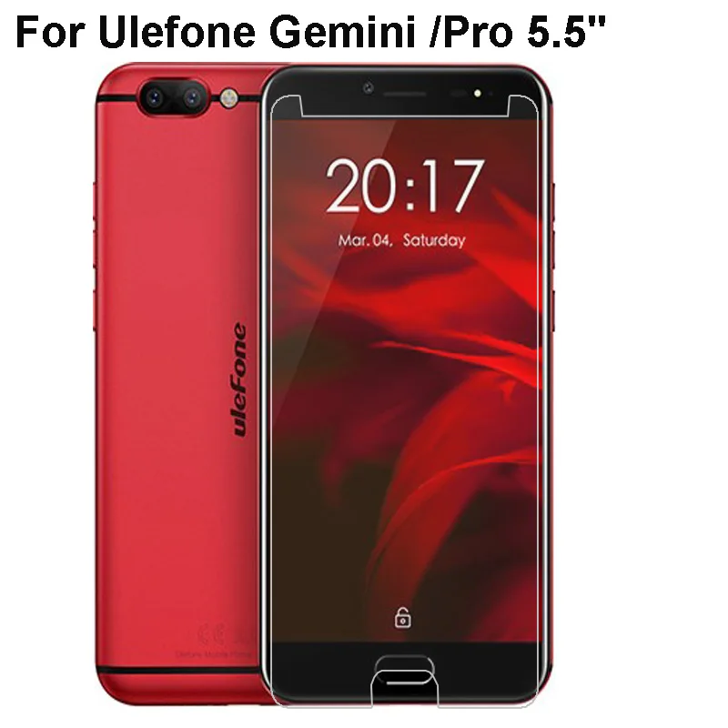 

2.5D 0.26mm 9H Premium Tempered Glass For Ulefone Gemini Screen Protector Toughened protective film For Ulefone Gemini Pro
