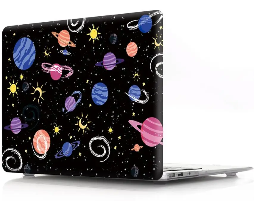 7 Чехол для ноутбука с космическим узором для Apple Macbook Air Pro retina 11 12 13 15 Touch Bar защитный чехол для Mac 11,6 13,3 15,4 - Цвет: 7