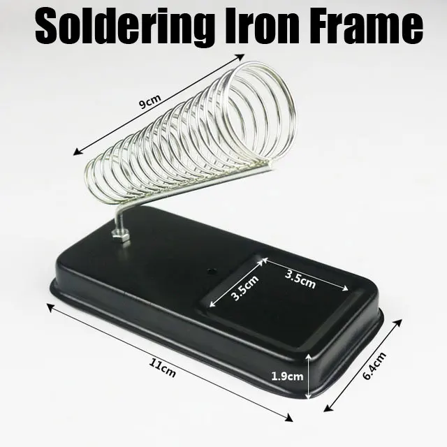 Soldering Iron Frame Кожаные электрические инструменты для глажки краев, латунные паяльники, линия для запайки, DIY Инструменты для пирографии, кожевенное ремесло - Цвет: Soldering Iron Frame