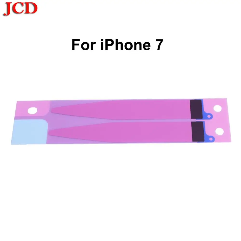 JCD 10 шт. батарейный стикер на клейкой основе для iPhone X 5s 5c 6 6s 7 8 plus клейкая лента для аккумулятора вкладка запасная часть для iPhone X