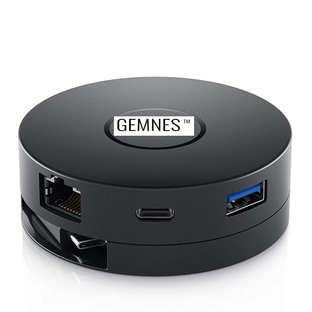 6 в 1 USB C концентратор для HDMI/VGA/Ethernet/4 K адаптер док-станция для Dell DA300 Latitude 7290 7390 7490 Xiaomi lenovo type C устройств