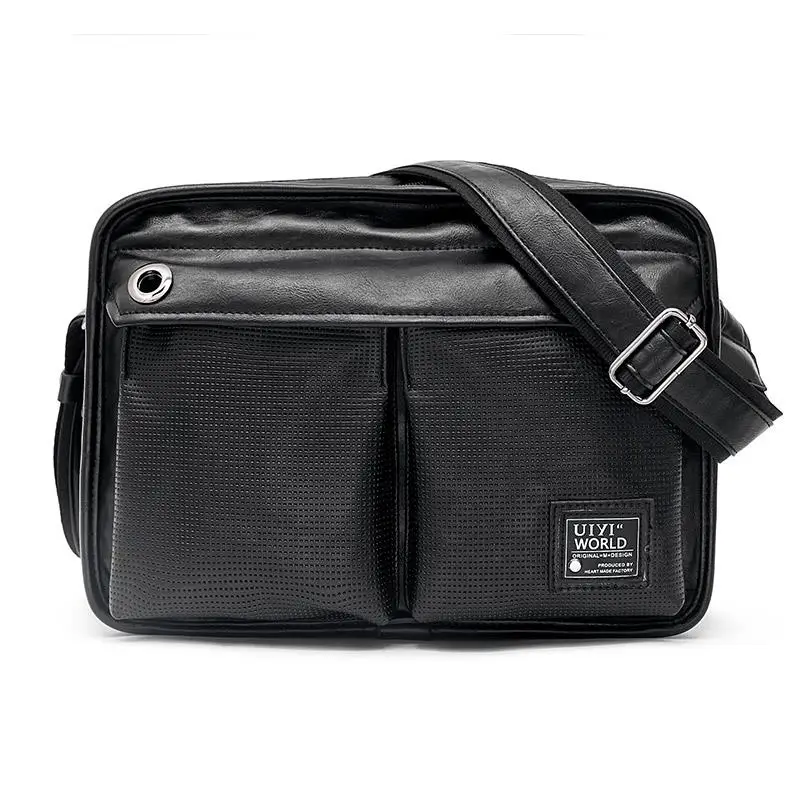 UIYI дизайнерская сумка мессенджер мужская кожаная повседневная маленькая