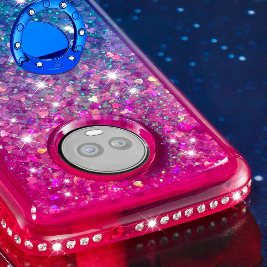 Quicksand bling Phone Case For Motorola Moto G6 Cover TPU Back 1S 5.7" |