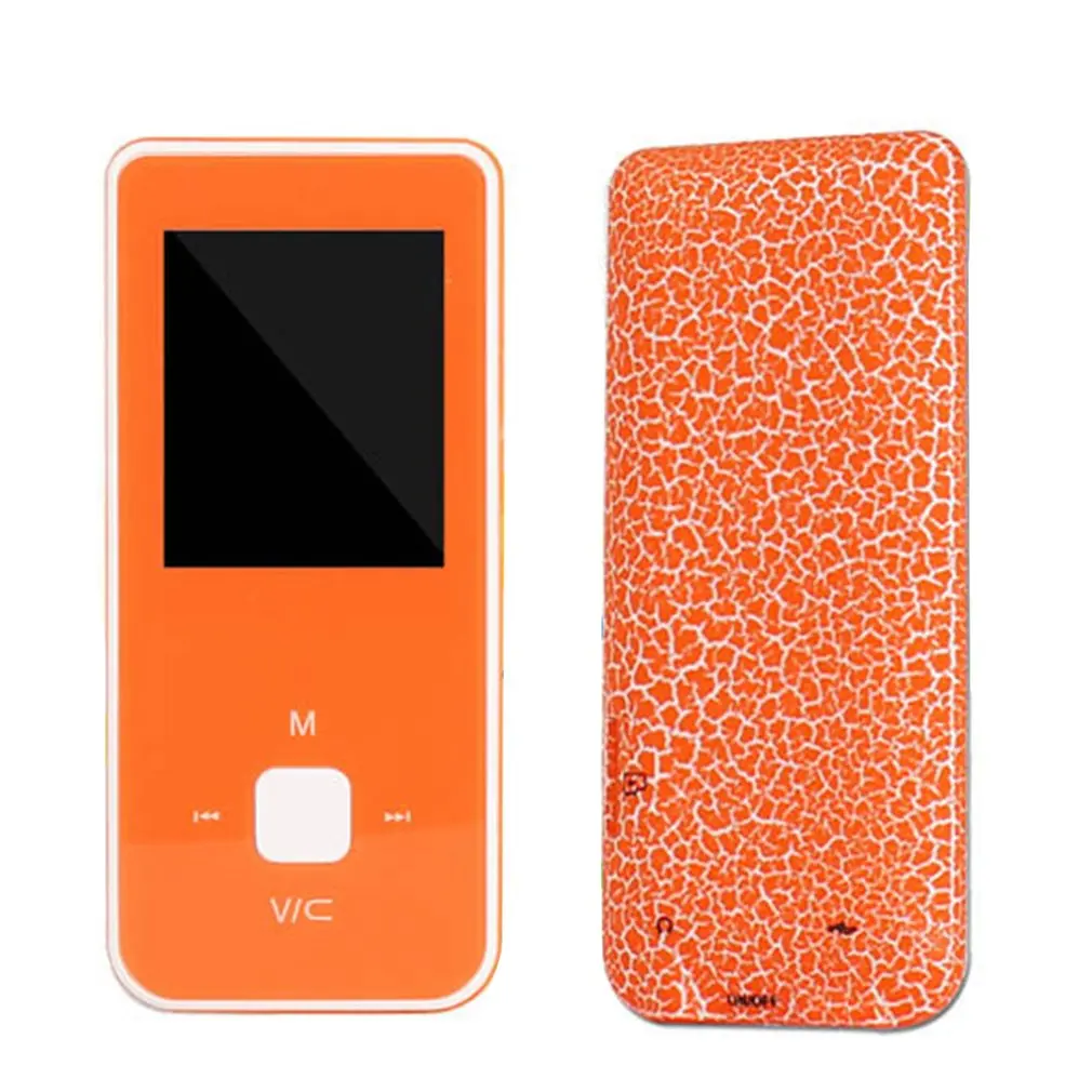 Orange Портативный hifi MP3 музыкальный плеер с FM без потерь звук диктофон до 32 Гб - Цвет: Orange