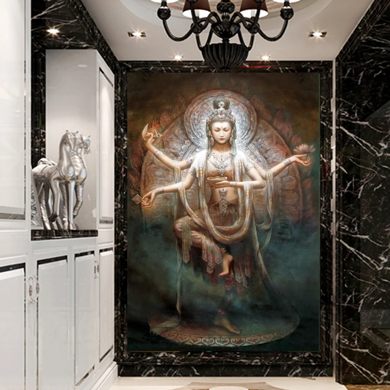 3D фотообои по индивидуальному заказу картины маслом в классическом Южно