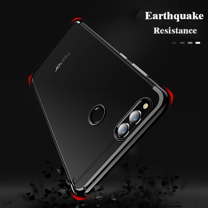 Роскошный силиконовый чехол для телефона Huawei P Smart Plus Y9 2018 2019 мягкий прозрачный из