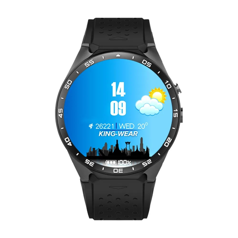 HOT Kw88 Smart Watch Android 5.1 IOS Electronics Support 3G Wifi Micro SIM 1.39 Inch CPU MTK6580 SmartWatch Phone 2018 |