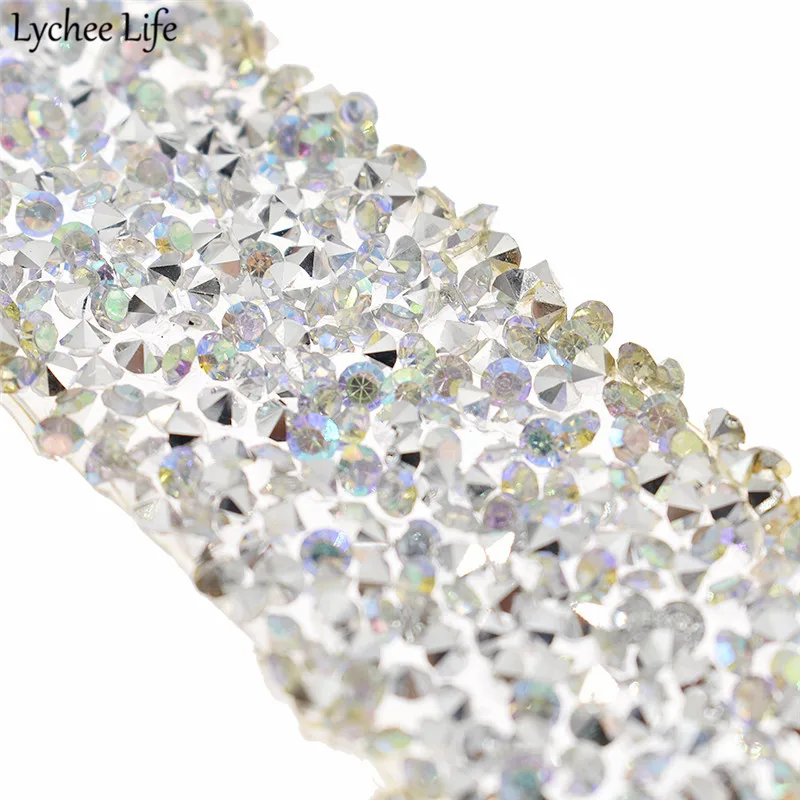 Lychee Life стразы из бисера украшение с помощью утюга бриллиантовая кристаллическая