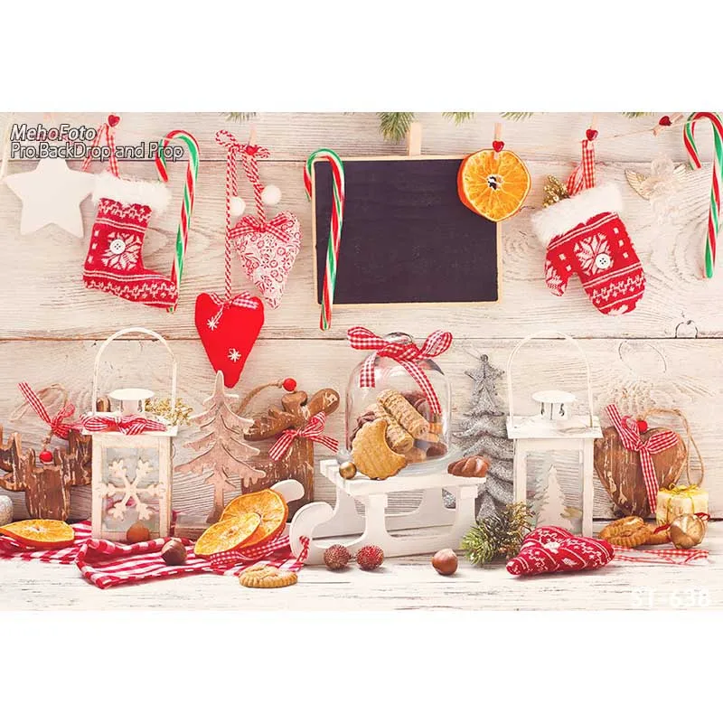 

Christmas Theme photography backgrounds Vinyl cloth Photography Backdrops computer printing backdrops for photo studio ST-638