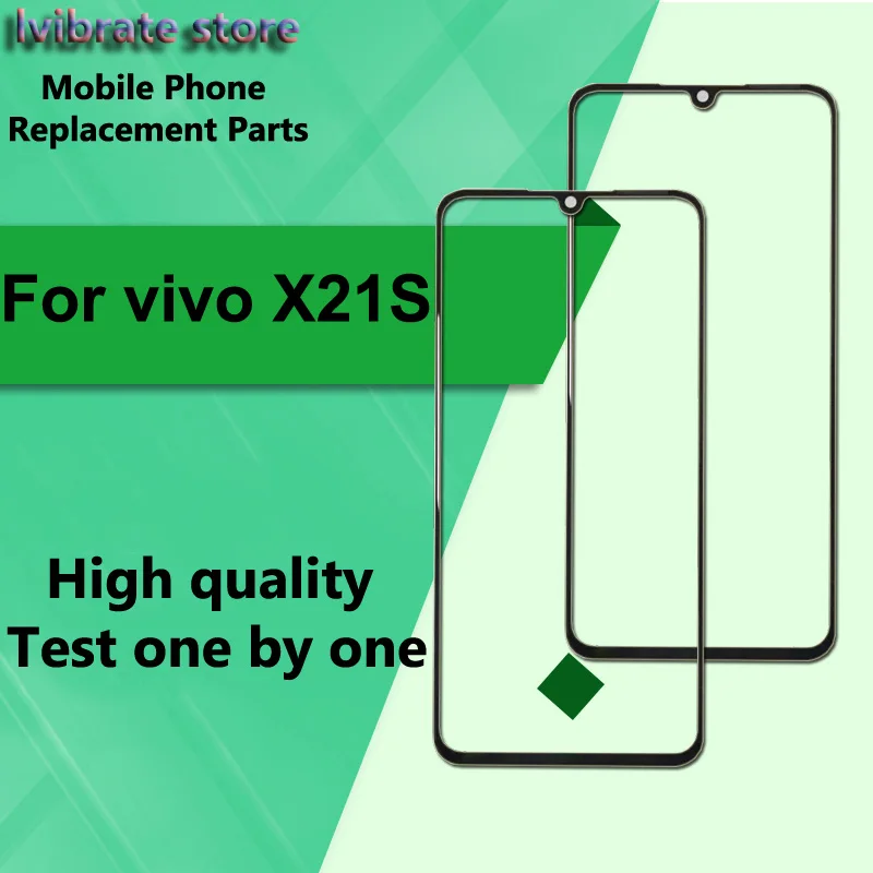 ДЛЯ vivo X21S передняя внешняя стеклянная линза сенсорная панель экран для X21 S Замена