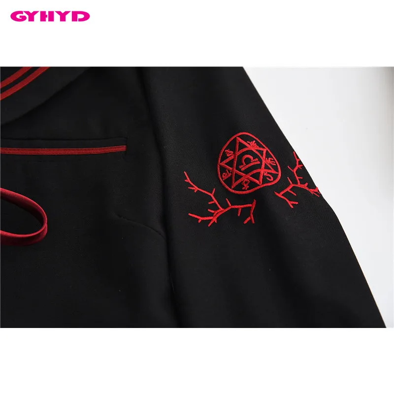 GYHYD Dark Demon Cosplay Girls Sailor Suit JK Sets Japanese School Uniforms Summer Hell Girl | Тематическая одежда и