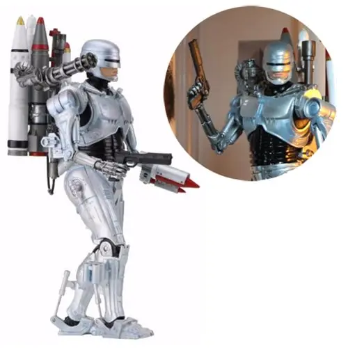 NECA 7 дюймовая коллекция RoboCop Deluxe Edition фигурка для любителей праздничный