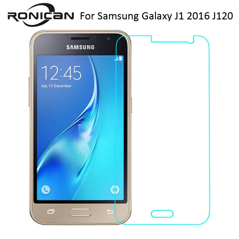 Защита экрана для Samsung Galaxy J1 2016 закаленное стекло J120 пленка 2016|screen protector|glass for