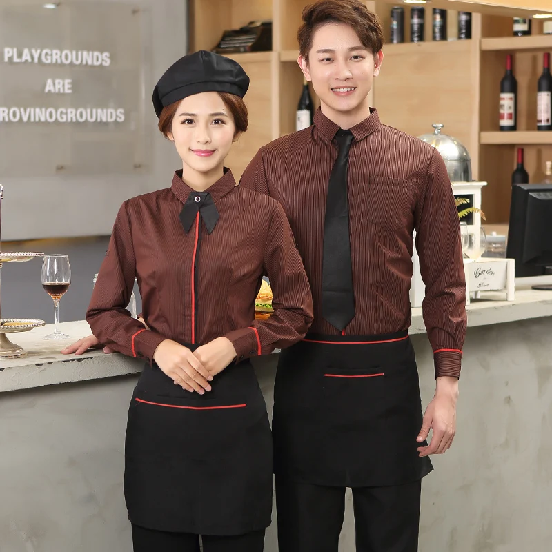 Ресторан отеля магазин рабочей одежды кафе Осень зима западный стиль еда горячий