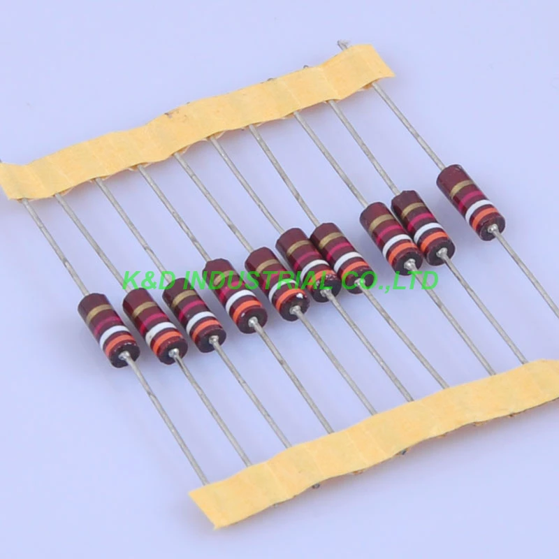 

10pcs Carbon Composition vintage Resistor 0.5W 3.9K ohm
