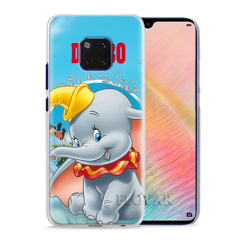 Анимация Dumbo план Футляр для телефона для huawei mate 20 Lite mate 10 20 P30 Pro P10 P20 P30 Lite P Smart Plus корпус
