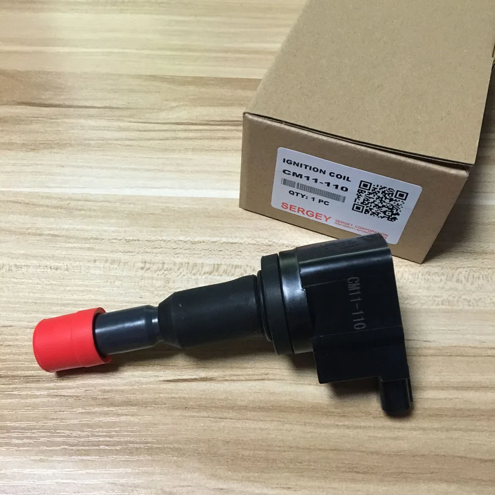 Катушка зажигания 30520-PWC-003 30520-PWC-S01 30520-PWC-013 CM11-110 CM11110 для HONDA AIRWAVE FIT II JAZZ 1.3L 1.5L(2002