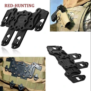 Tactical CQC Platform Molle Attaching Hanger Plastic for Utility Vest Belt MOLLE Holster Platform Fits USP Compact M9 G17