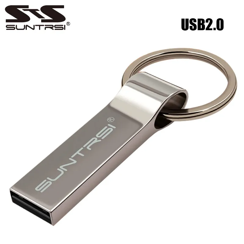 Фото USB флеш накопитель Suntrsi 64 ГБ металлический брелок водонепроницаемый на заказ 32
