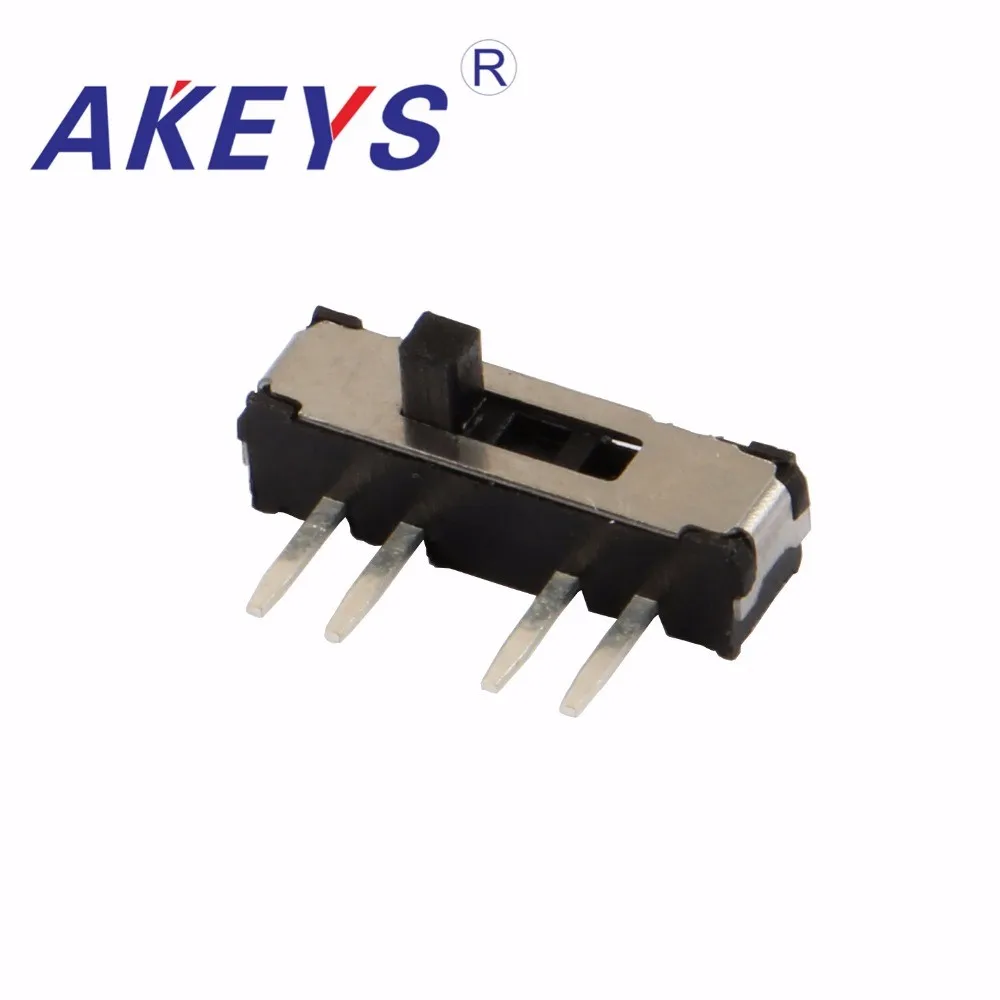 20 шт. MST 13D19 MINI slide switch 1P3T DIP 4 контактный 3 позиционный мини переключатель Микро