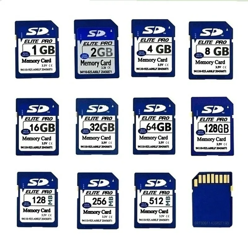 Бесплатная доставка прошли H2testw SD Card 64 ГБ 8 16 32 128 Class10 МБ 256 512 2 4 Class4 флэш-карты
