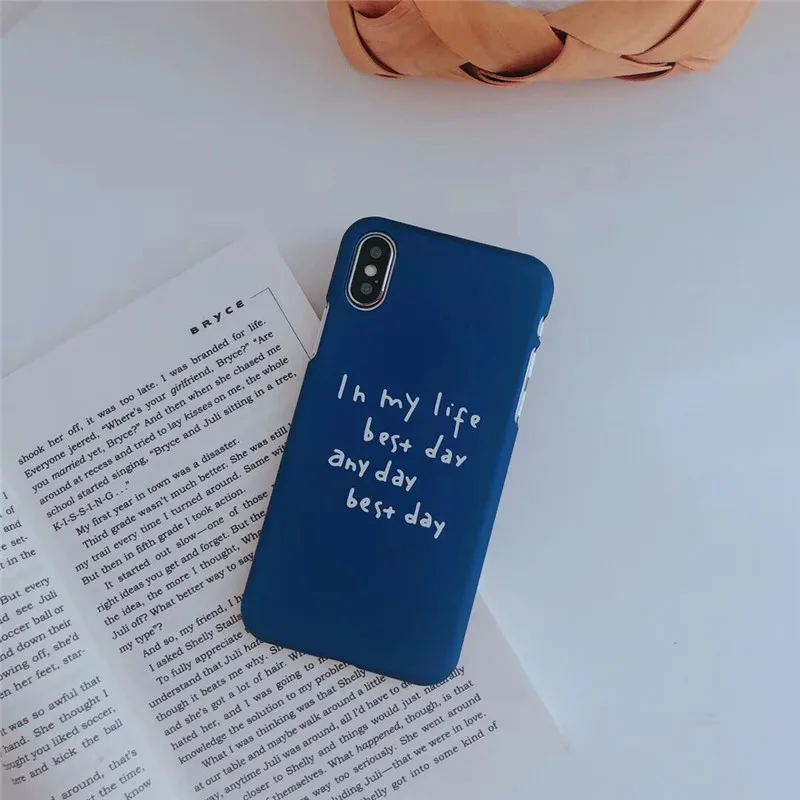 DISCASE скраб половина Pack PC жесткий корпус чехол для телефона iphone 8 7 6 6s plus X Простой