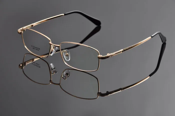 Супергибкий висок сплав оптической оправы память оправа для очков близорукости