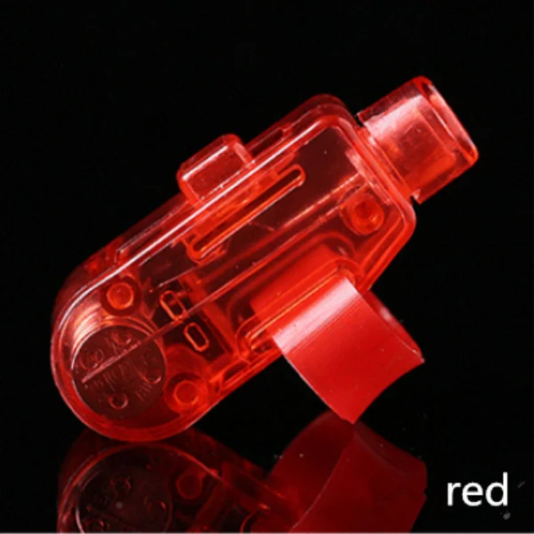 red 4pcs 4 шт. светодиодные пальчиковые огни блестящее кольцо светящаяся игрушка сверкающая Праздничная Вечеринка вечерние аксессуары светодиодные неоновые вечерние ночные украшения - Цвет: red 4pcs