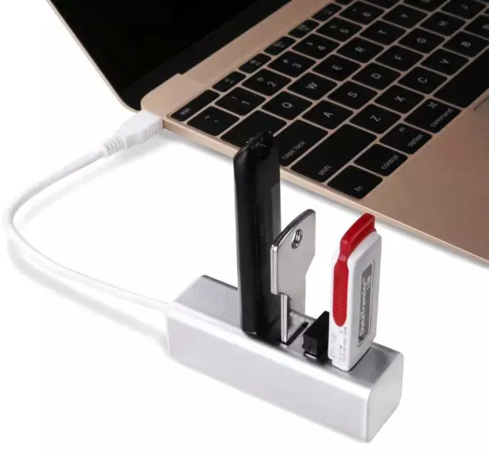 USB 3.1 Тип C кабель для передачи данных 4 3.0 Порты концентратор Расширение