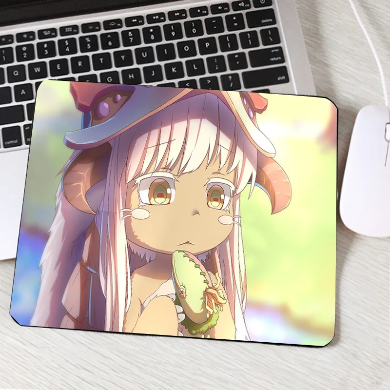 Mairuige очень милый детский аниме-комикс Nanachi, сделанный в бездну, мультяшный коврик для мыши, компьютерная игра, игровой коврик для мыши - Цвет: 220X180X2MM