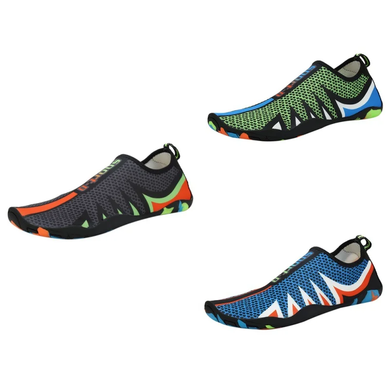 Мужская и Женская водонепроницаемая обувь пляжная Уличная для плавания унисекс