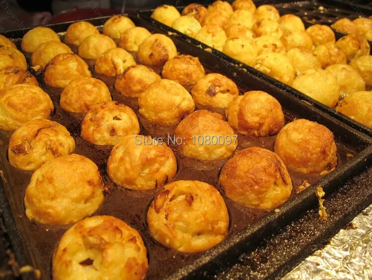 Электрическое коммерческое устройство для приготовления такояки гриль