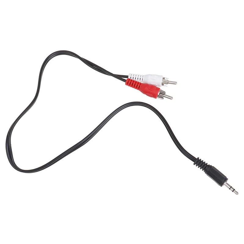 Новые Аудиокабели 0 5 м разъем 3 мм на 2 RCA коаксиальный кабель с позолоченным