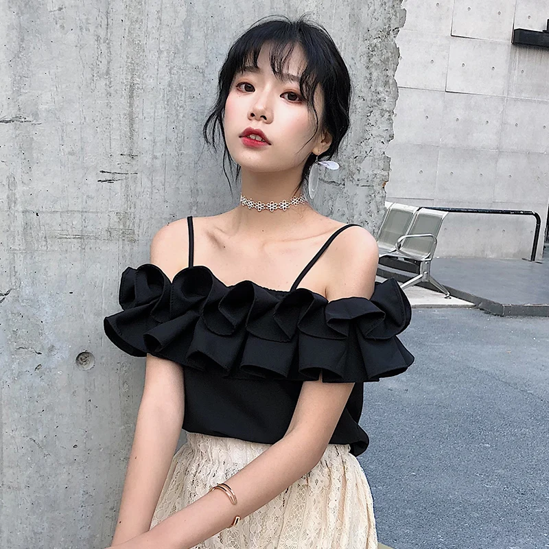 Спагетти ремень новый модный бренд футболки для женщин летние Camiseta feminina женские