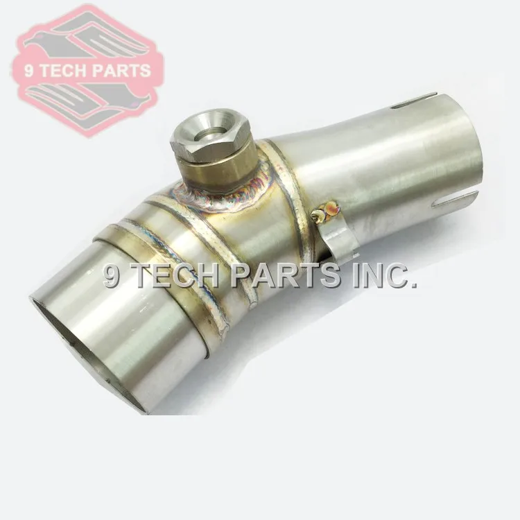 

Motorcycle Exhaust middle pipe stainless steel Muffler link pipe middle section adapter pipe for Kawasaki ER6N