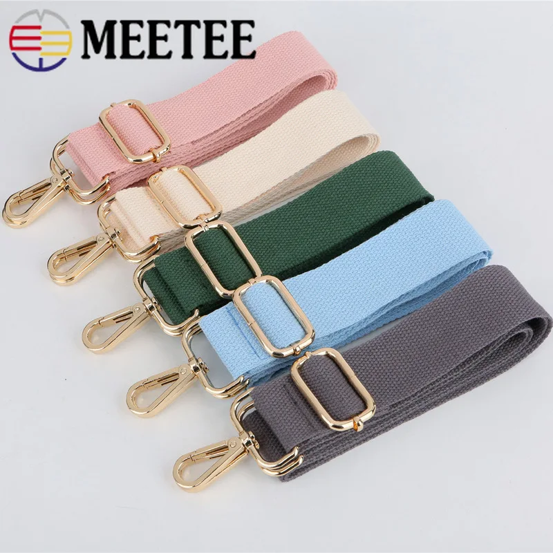 Холщовая Сумка Meetee, ремень, пряжка из сплава, регулируемая 80-140 см, цепочка для ремня, для сумки, багажа, наплечных ремней, часть, Сменные аксессуары