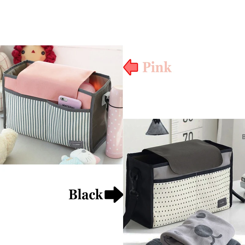 Сумка на детскую коляску многофункциональный Аксессуар большой вместимости для