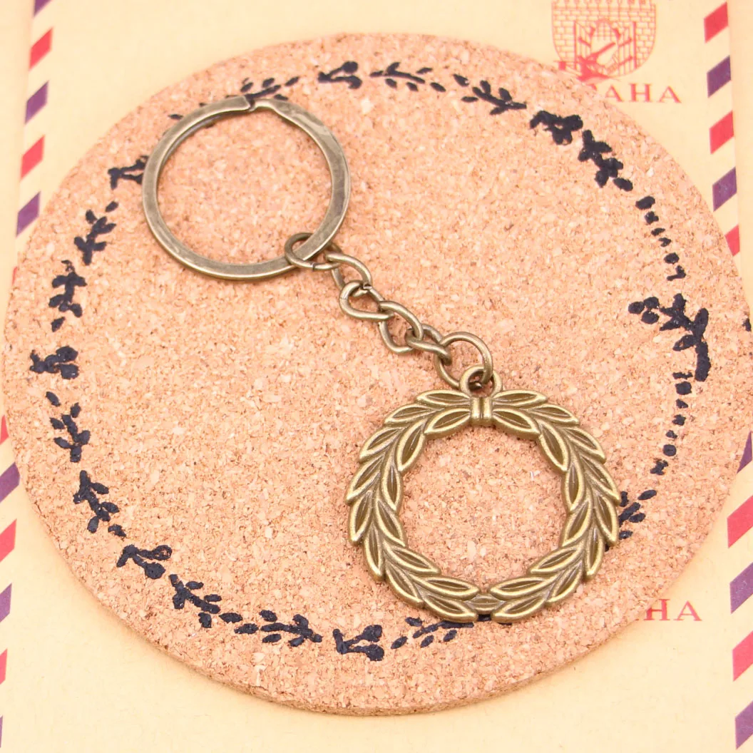 Новая мода бронзовая подвеска металлические цепочки для ключей аксессуары 28 мм