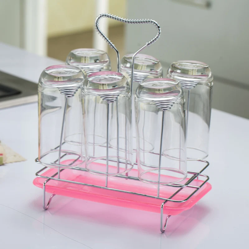 Чашка кружка подставка держатель Шесть Полка для чашек сушилка сушки утюга