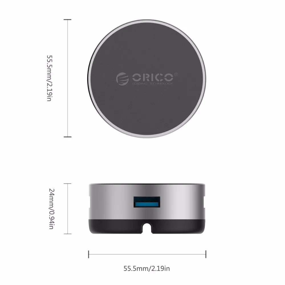 Usb хаб ORICO USB 3 0 4 порта 5 Гбит/с для мыши алюминиевый сплав 100 см|usb3.0 hub|usb huborico usb3.0 |