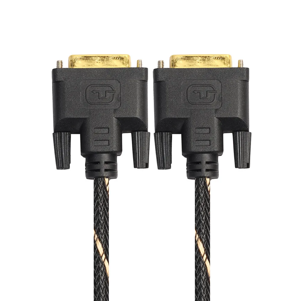 Кабель связи EPULA с ЖК-экраном и цифровым монитором DVI D 3/1 золотой 24 + 1 Pin двойной