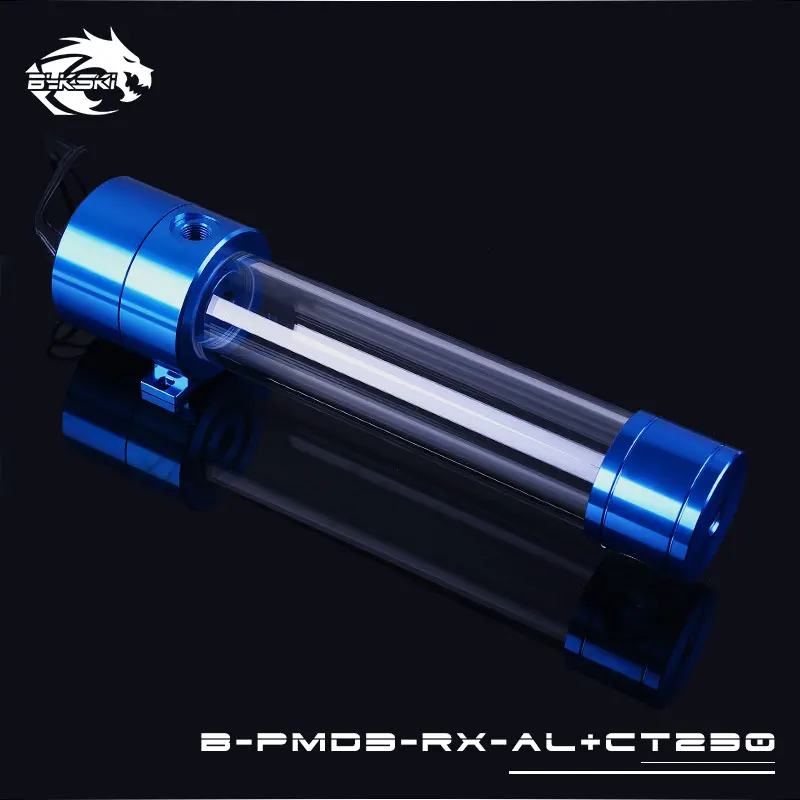 Bykski B-PMD3-RX-AL-CT, PWM DDC насосы с 120/170/230 мм резервуара, максимальный расход 600L/ч, Максимальный подъем 4 метра
