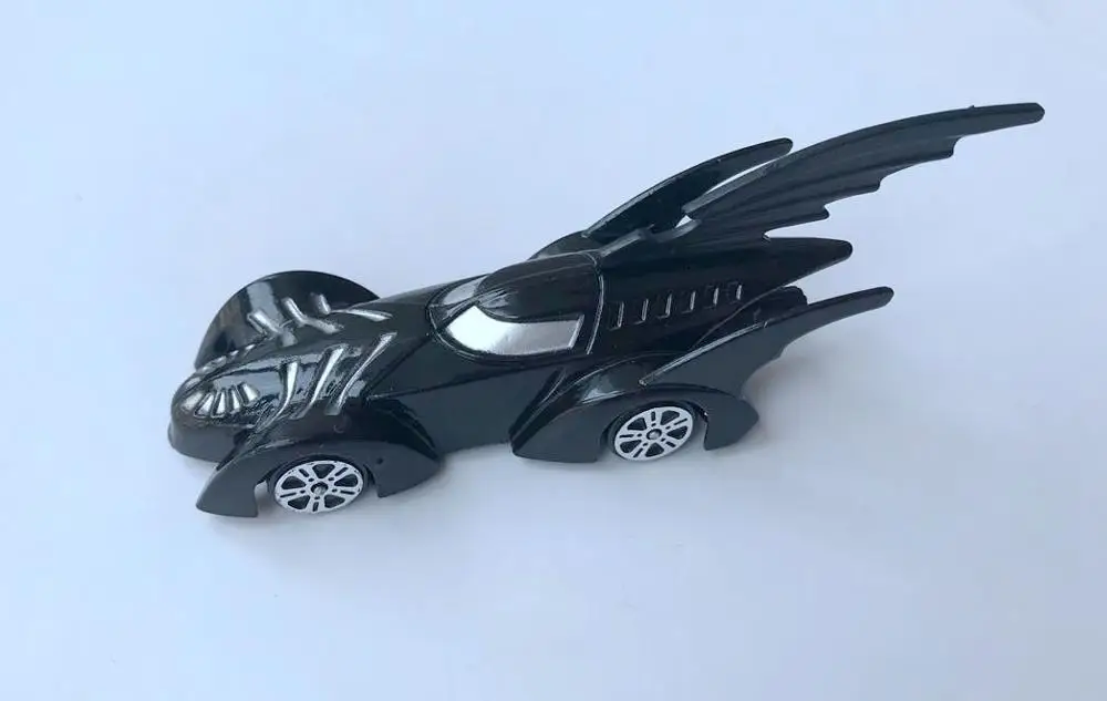 1 pcs 1 шт. модель автомобиля 1: 64 металлических сплавов супер герой Бэтмен черный мотоцикл гоночный боевой автомобиль Детский подарок игрушка - Цвет: 1 pcs
