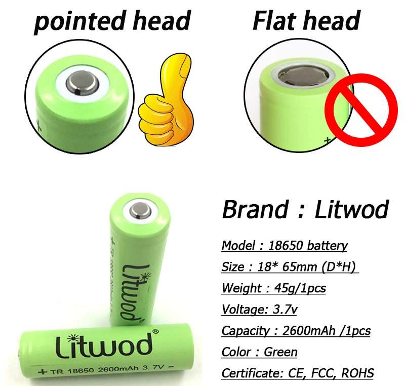 Litwod Z20 1282& 1287 CREE XHP70.2& XHP50 мощный вспышка светильник фонарь светильник использовать 18650& 26650 батарея фонарь кемпинг приключения
