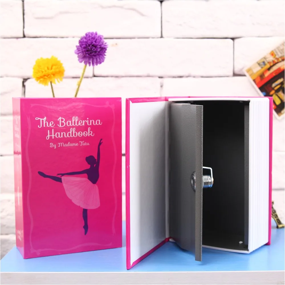 Книга секретная Скрытая безопасность Сейф замок наличные деньги ювелирные