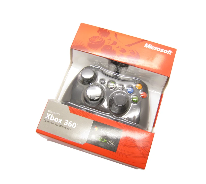 Проводной usb геймпад контроллер джойстик для microsoft xbox 360 пк windows10 игровой |