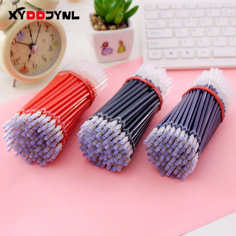 25 шт./лот гелевая ручка с нейтральными чернилами хорошее качество сменные черные