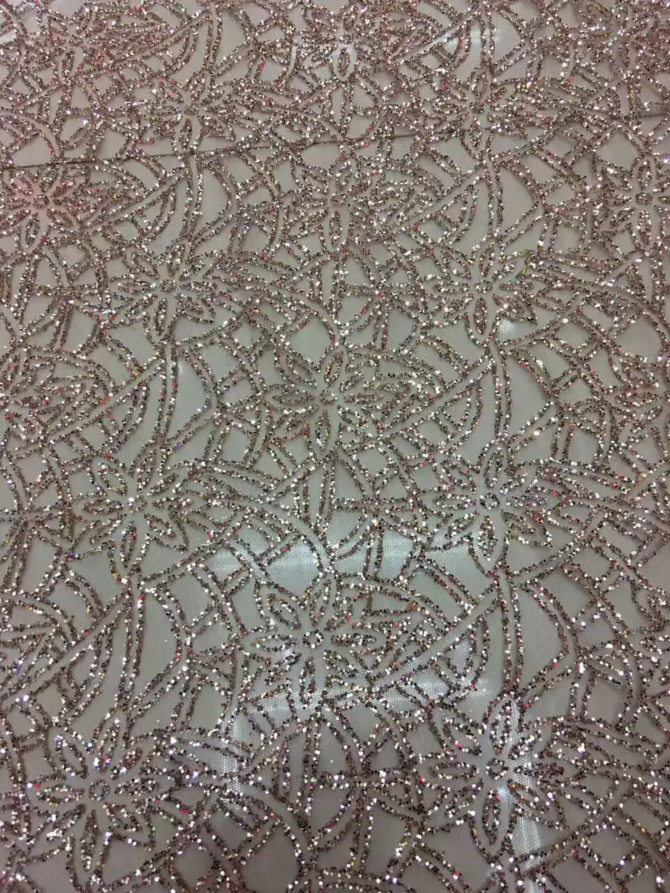 

stock promotion 5yards CH520 Gold pattern glued print glitter not embroidery tulle mesh fabric for evening dress/party,by